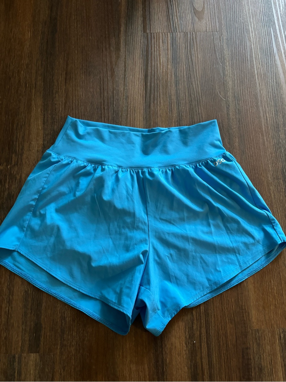 DSG Kids Athletic Shorts - Aqua Blue